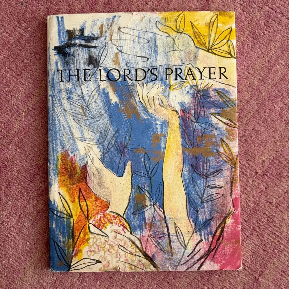 VINTAGE | The Lord’s Prayer Children’s Illustrated Hardcover Book